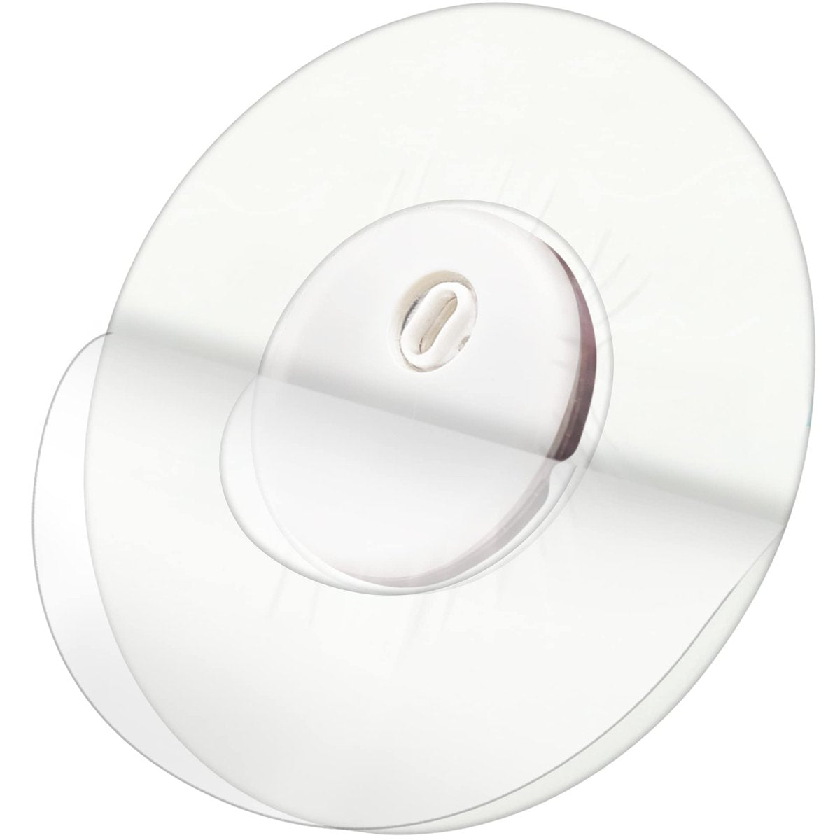 Fixic Libre 3 Sensor Covers – 25er Pack Kleine Größe – Perfekte Haftpflaster für Libre 3 & Plus – Kein Kleber in der Mitte – Vorgeschnittene Rückseite – Die beste Fixierung für Ihren Sensor! (Transparent)
