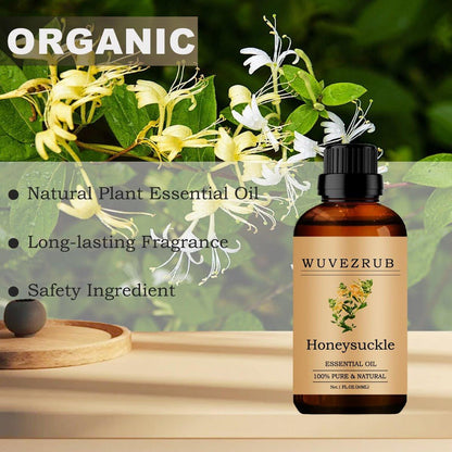 Geißblatt Ätherisches Öl, 30 ml – Reines und natürliches ätherisches Öl für Aromatherapie-Diffuser