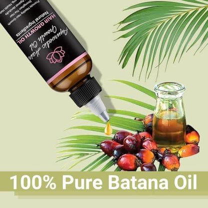 Lifewitqueenp Haarwuchsöl – Ayurvedisches Haaröl für alle Haartypen, leichtes Pflegeöl (1 Flasche)