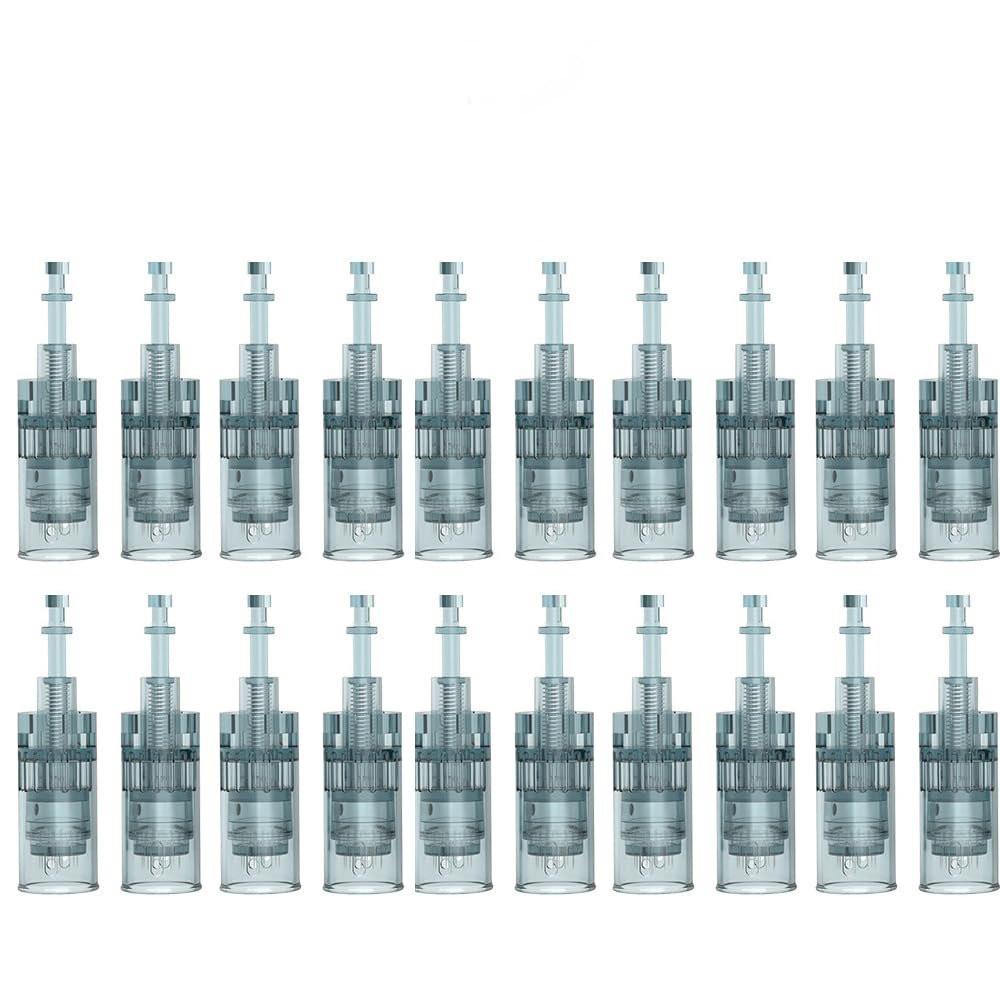 20 Stück 36-Pin Microneedling Pen Patronen für Derma Roller Pen M8, M7S – Einfach zu Hause anwenden (36 Pin, 20 Stück)