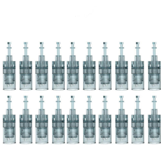 20 Stück 36-Pin Microneedling Pen Patronen für Derma Roller Pen M8, M7S – Einfach zu Hause anwenden (36 Pin, 20 Stück)
