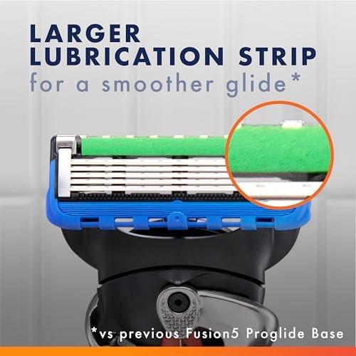 Gillette Fusion5 ProGlide Herren 5-Klingen-Rasierer Klingen Nachfüllpackung mit Präzisionstrimmer, 10 Stück