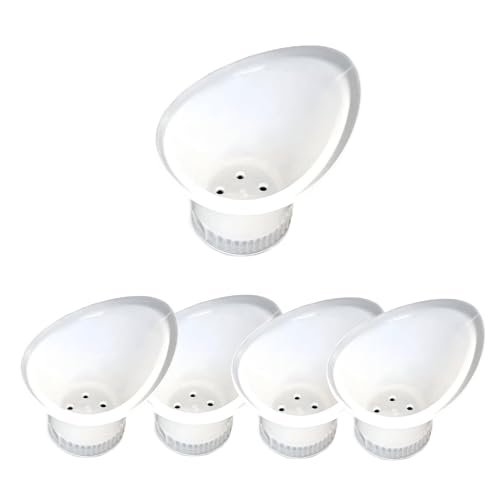 WASH+OUT Tragbarer Augenspülbecher – Notfall-Augenspülung für schnelle Irritation – Passend für die meisten Wasserflaschen – Kompakte Erste-Hilfe-Augenspüllösung – 5er-Pack