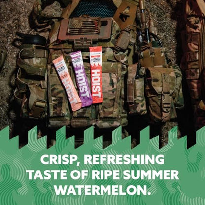 HOIST Electrolyte Drink Mix Pulversticks – Schnelle Rehydrierung, Militärische Hydratationsformel – Wassermelone (12 Einzelportionen)