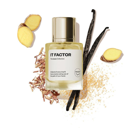 Dossier Originals - IT FACTOR - Eau de Parfum - 50 ml - Unisex - Langanhaltendes Parfüm hergestellt in Frankreich - Vegan - Pure Infused - Parfümspray