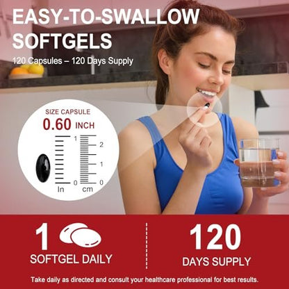 ZUZOKKAHA Astaxanthin Kapseln 12 mg - 120 Softgels | Hochwertiges natürliches Antioxidans aus Mikroalgen | Unterstützt Augen, Haut, Gehirn, Gelenke, Herz & Immunsystem | Non-GMO, Glutenfrei