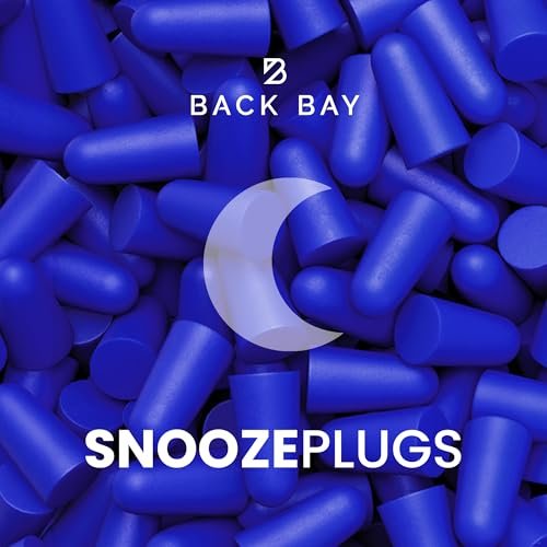 SnoozePlugs Slim – Kleine Ohrstöpsel für enge Gehörgänge, 60 Paar, 33 dB NRR, Memory-Schaum, Schlaf-Ohrstöpsel für Frauen