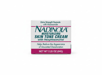 Nadinola Feuchtigkeitsspendende Hautton-Creme mit Niacinamid und Hexylresorcinol 2,25 Unzen