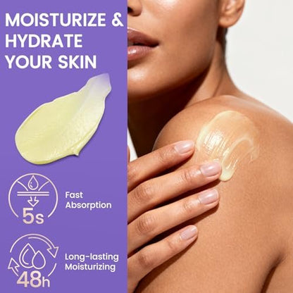 QUELTIS Magnesium Creme – Magnesium Lotion für Schlaf, Schmerzen & Wadenkrämpfe, topisches Magnesiumchlorid für Muskelentspannung, Beruhigung & Feuchtigkeit – hautfreundlich & sicher für Kinder & Erwachsene (Lavendel)