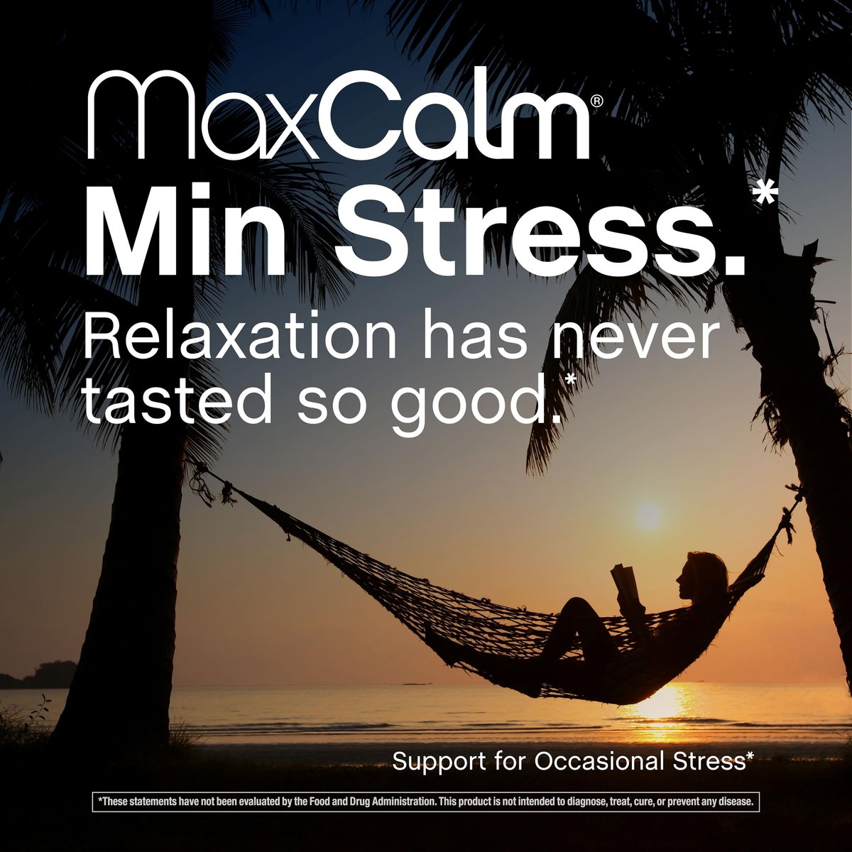 Max Calm Entspannungsgetränk-Pulver | Himbeer-Zitronen-Geschmack | Magnesiumglycinat, KSM-66 Ashwagandha, L-Theanin & Vitamin D3 | MaxCalm | Glutenfrei, Vegan | 227 g Pulver