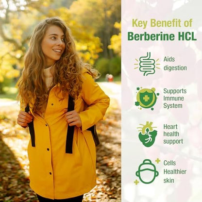 CHANUBITO Berberin 1500mg – Hochdosiertes Berberin HCl 97% Reinheit mit Ceylon-Zimt, Vegan & Non-GMO, 90 Kapseln