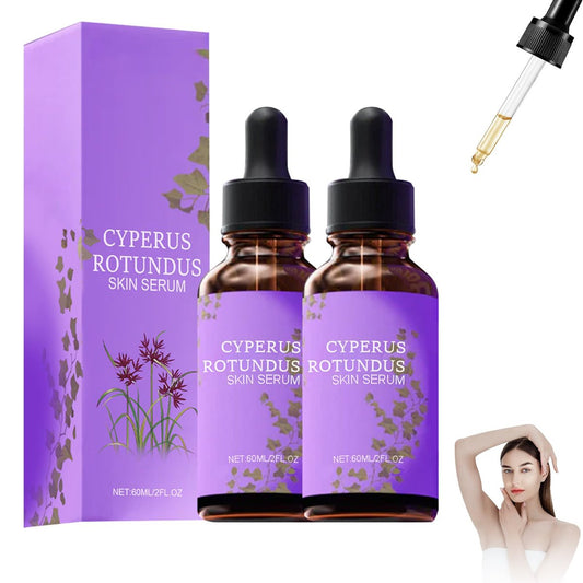 2er-Pack Cyperus Rotundus Hautserum – Natürliches Öl zur Reduzierung von Körperbehaarung, feuchtigkeitsspendend, für alle Hauttypen