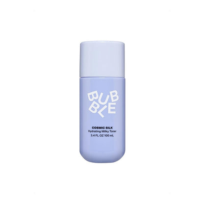 Bubble Skincare Cosmic Silk Hydrating Milky Toner – Ceramid-reicher Gesichtstoner für trockene, dehydrierte Haut mit Hyaluronsäure, Ahornsaftwasser, Allantoin – Strahlender, glasiger Look (100 ml)