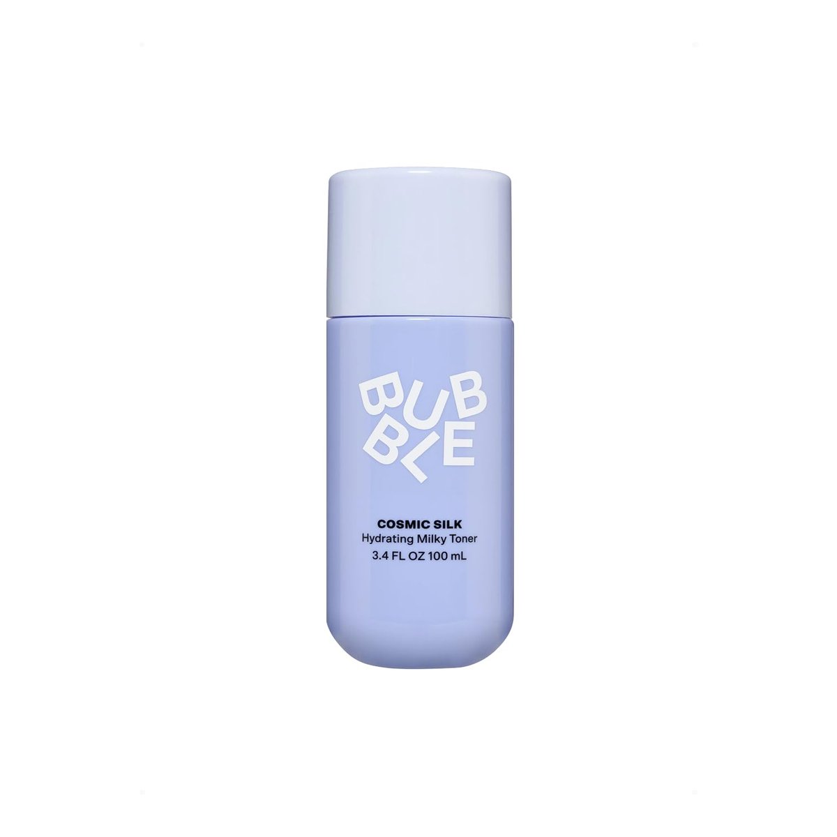 Bubble Skincare Cosmic Silk Hydrating Milky Toner – Ceramid-reicher Gesichtstoner für trockene, dehydrierte Haut mit Hyaluronsäure, Ahornsaftwasser, Allantoin – Strahlender, glasiger Look (100 ml)