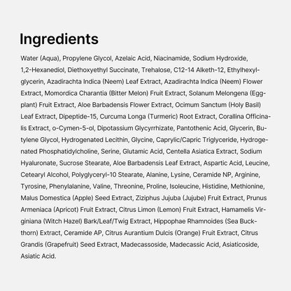 Medicube Azelaic Acid Niacinamide Klärendes Gesichtswasser | Für unreine Haut, ideal zur Reinigung & Beruhigung | 4% Azelainsäure & 2% Niacinamid | Beruhigendes tägliches Toner | Koreanische Hautpflege | 250 ml