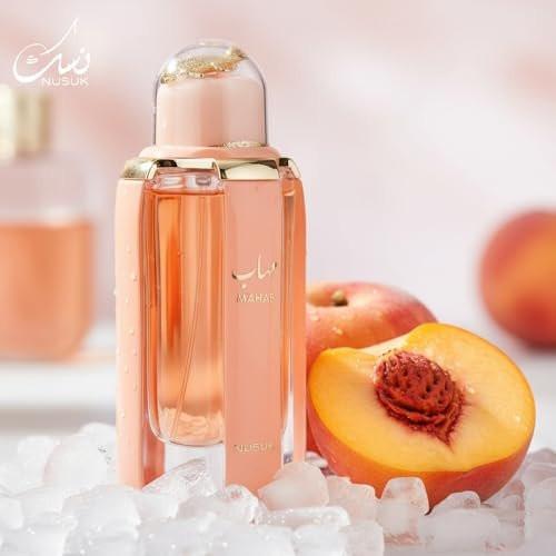 Nusuk Mahab Parfum für Männer & Frauen – Langanhaltendes Extrait De Parfum mit roten Früchten & Moschus – Luxuriöser orientalischer Duft 100 ml