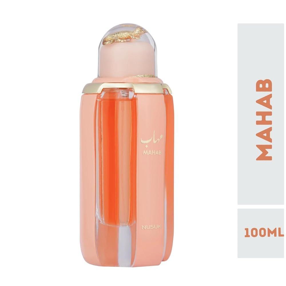 Nusuk Mahab Parfum für Männer & Frauen – Langanhaltendes Extrait De Parfum mit roten Früchten & Moschus – Luxuriöser orientalischer Duft 100 ml