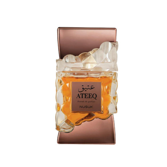 Nusuk Ateeq Parfüm für Männer – Lang anhaltendes Extrait de Parfum mit Zitrus-, Würz- und Holzigkeit – Luxuriöser Männerduft 100 ml