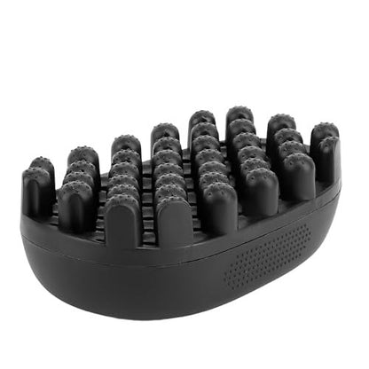 Gummilocken-Bürste: Twist King Sponge für Afro-Haar, waschbarer Lockenschwamm-Stielkamm für Männer, Frauen, Jungen, Mädchen, lange und kurze Haare (kleine Zähne)