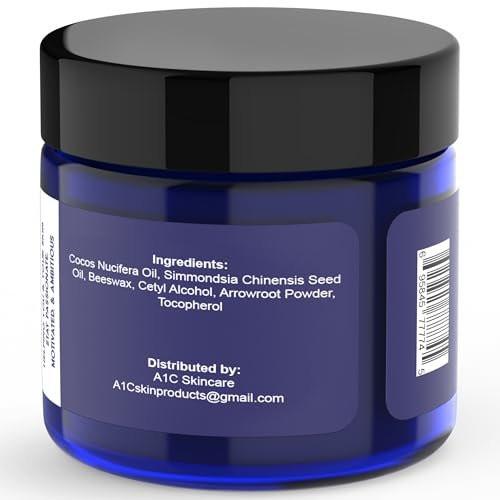 A1C BOLD SKINCARE Diabetic Care Balm – Pflegebalsam für Diabetiker mit Bienenwachs & Vitamin E, Feuchtigkeitscreme für trockene, rissige Hände & Füße, lang anhaltende Hydratation für empfindliche Haut, 56 g