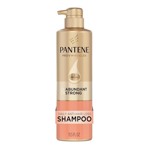 Pantene Abundant & Strong Shampoo – Stärkt die Verankerung der Haare in der Kopfhaut, 400 ml