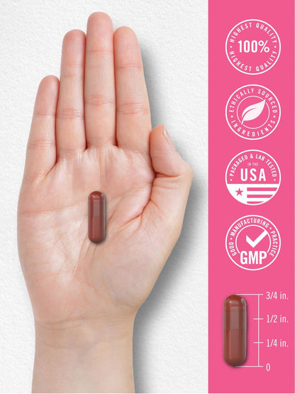 Carlyle Vaginale Probiotika für Frauen | 60 Kapseln | mit Präbiotika | Unterstützt gesunden Geruch, pH-Wert, Hefegleichgewicht und Flora | Vegan, Nicht-GVO, Glutenfrei | Für Sie