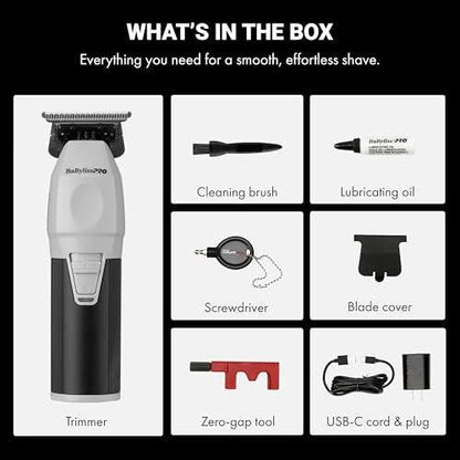 BaBylissPRO COREFX Professioneller Haartrimmer für Herren – Leistungsstarker Trimmer für Bart & Haare