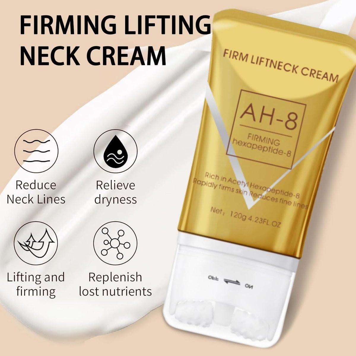 BNCHI AH-8 Straffende Halscreme & Elektrische Massage-Augencreme Set – Anti-Falten & Tiefenhydratation