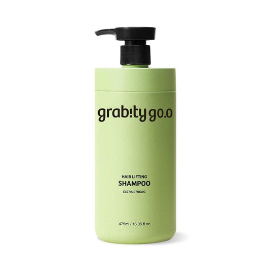 grab!ty g0.0 Haar-Lifting-Shampoo Extra Stark – Kräftigendes und verdickendes Shampoo bei Haarausfall mit Biotin und Salicylsäure, vegan und sulfatfrei, 475 ml