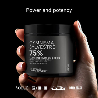 Toniiq Gymnema Sylvestre – Ultrahochwirksamer 25:1 Extrakt, standardisiert auf 75% Gymnemsäuren – 500 mg klinische Dosis – dreifach auf Reinheit getestet – 120 vegane Kapseln