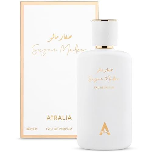 Atralia Sugar Mallow Eau de Parfum 100ml – Süßer Marshmallow-Duft mit Erdbeere & Vanille für Frauen | Gourmand-Parfum mit Candy Sugar & Moschus