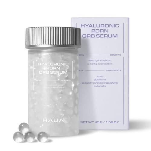 HAUA Hyaluronic PDRN 30.000 ppm Orb Serum – Anti-Aging Korean Skincare mit Salmon DNA, Hautreparatur, Festigung, Tiefenfeuchtigkeit, Strahlkraft-Booster, Faltenpflege, Geschenk für Frauen | 45 ml
