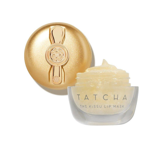 TATCHA The Kissu Gold Leaf Lip Mask | Limitierte Auflage – Restaurierende, schimmernde Lippenmaske für sichtbar vollere und geschmeidigere Lippen