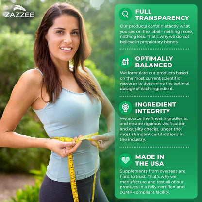 Zazzee Bio Grüner Tee 20:1 Extrakt, 50% EGCG, 98% Polyphenole, 80% Catechine, 120 vegane Kapseln, 4-Monats-Vorrat, Antioxidans, Stoffwechsel- & Energieunterstützung, Non-GMO, natürlich, hergestellt in USA
