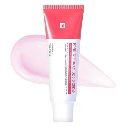TOSOWOONG PDRN Niacinamide 5.0 Cream – Niacinamid 5% Dark Spot Remover für das Gesicht, Hyperpigmentierung & Hautunreinheiten, Salmon DNA Feuchtigkeitscreme, Koreanische Hautpflege, 50 ml
