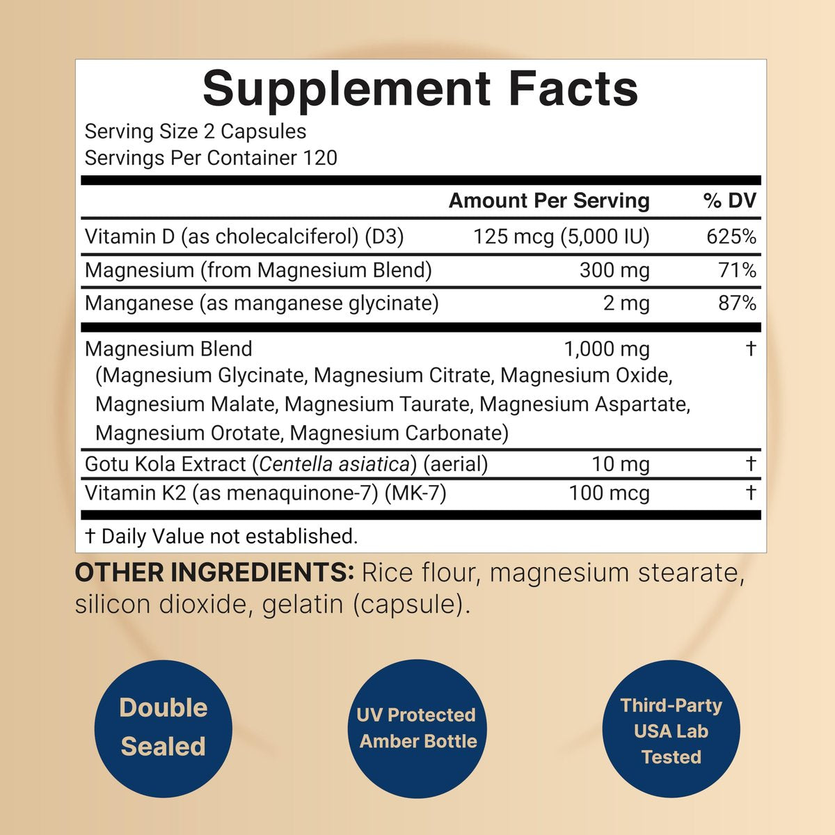 NatureBell 12-in-1 Magnesium Komplex 1000mg, 4-Monate Vorrat – Magnesiumglycinat, Citrat, Taurat, Malat & mehr – Hochabsorbierend für Männer & Frauen – Chelatiert & Gereinigt – 240 Kapseln