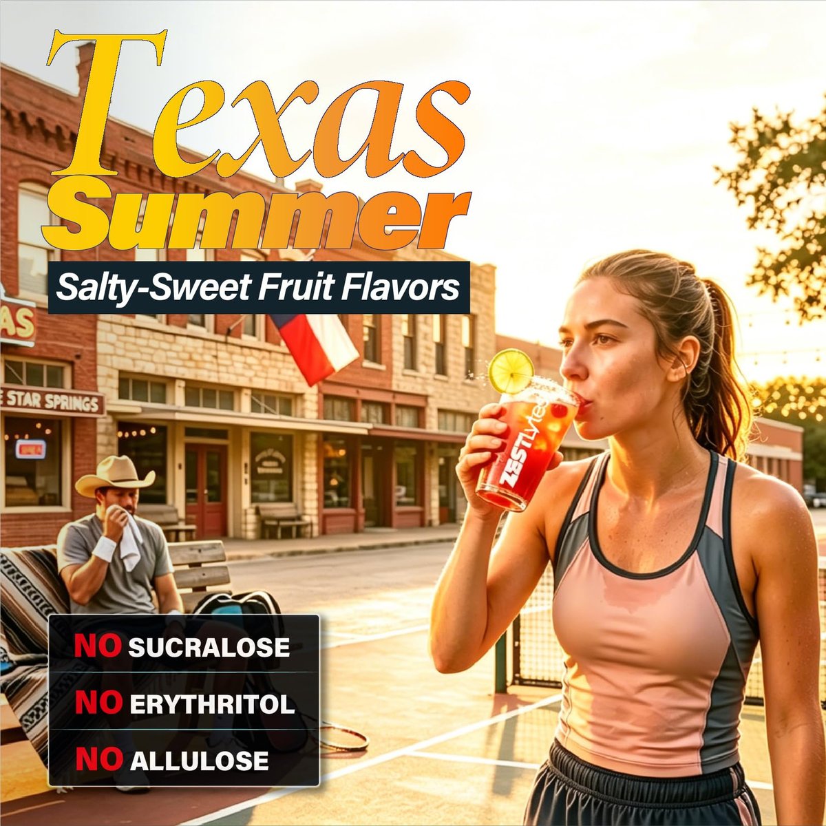 ZestLytes 40 Sticks Sport Hydration – Zuckerfreie Elektrolyt-Päckchen mit hohem Natriumgehalt, Elektrolyt-Pulver-Mix, Geschmacksrichtungen Salty Watermelon, Raspberry, Lemon, Orange