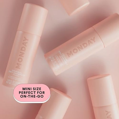 MONDAY HAIRCARE VOLUMEN Trockenshampoo mit Kollagen, ölabsorbierend, ideal für feines & dünnes Haar, 50 ml (3er-Pack)