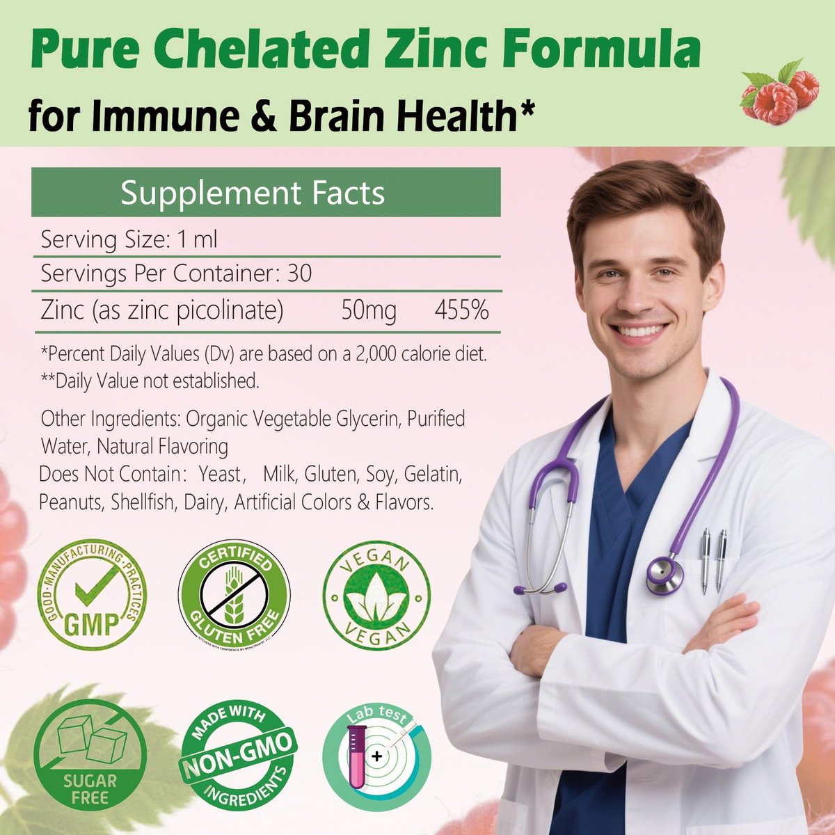 Liposomales Berberin Präparat 1500 mg, 2-in-1 Extra Stärke GLP-1 Moringa Berberin Tropfen für Stoffwechsel, Verdauung, Herzgesundheit & Vitamine für Frauen Männer Vegan Non-GMO, 30 Portionen