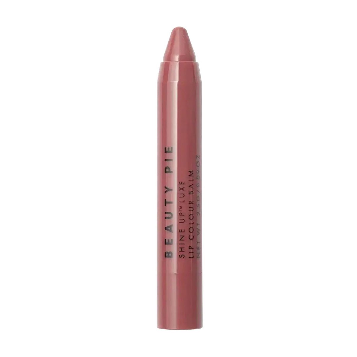 Beauty Pie Shine Up Luxe Lip Colour Balm Stick (Baby Bare) – Feuchtigkeitsspendender Lippenbalsam für weiche, gepflegte Lippen