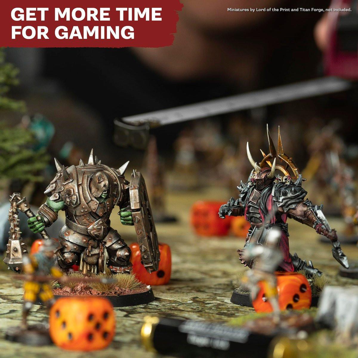 The Army Painter Masterclass Drybrush Set – 3 Größen Hobby Pinsel aus Ziegenhaar: 15mm Mighty Drybrush, 12mm Moderate Drybrush, 7mm Miniature Drybrush für Tabletop-Rollenspiele