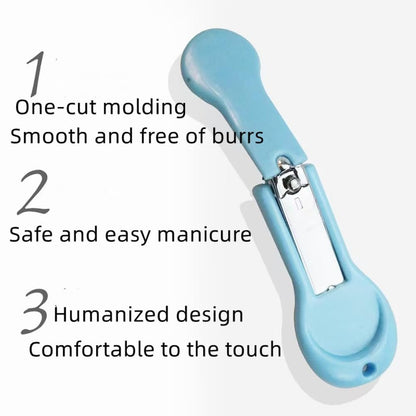XUJINCN Baby Nagelknipser im 2er-Pack – Nagelknipser für Babys Finger und Zehen – Blau und Pink – Ideal für Säuglinge, Kleinkinder und Kinder