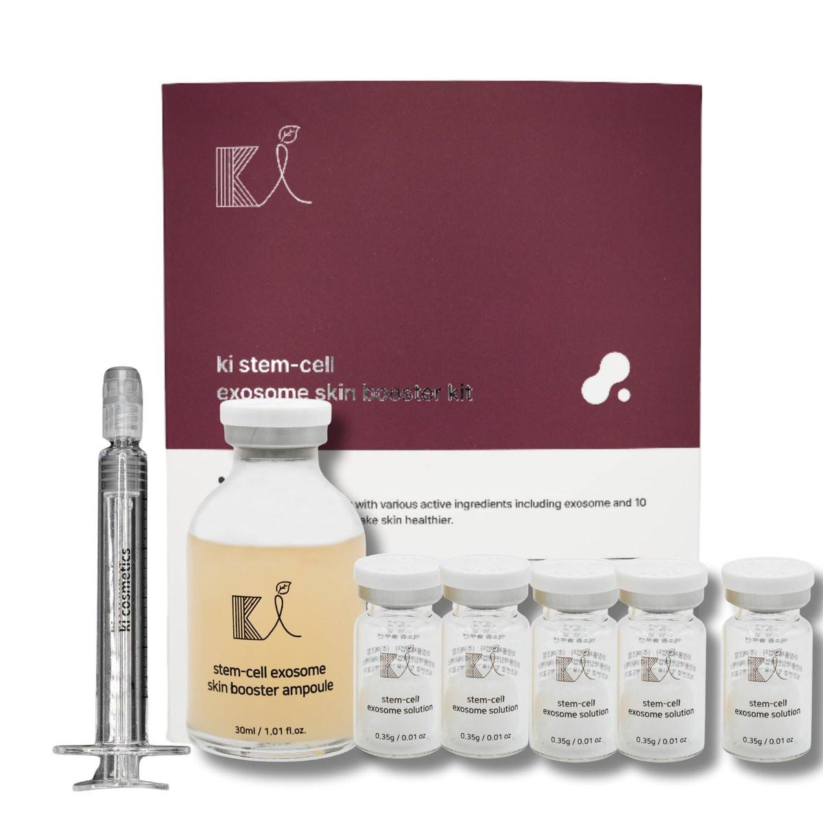 Stem-Cell Exosome Skin Booster Kit – PDRN, Peptide, Collagen Anti-Aging Serum 30 ml | Korean Skincare