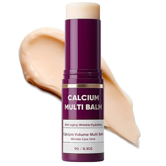 Cemenrete Calcium Multi Balm – Anti-Aging Kollagen-Stick mit Mandel & Vitamin E für Lippen, Augen & Hals (9g)