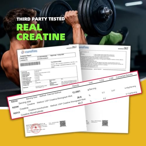 NSF-zertifizierte Creatine Gummibärchen – Creatin Monohydrat Gummies 5000 mg für Männer & Frauen – 120 Gummies, fortschrittliche Formel, Muskelkraft, Muskelaufbau, Energie-Boost, Pre-Workout-Ergänzung – Ananas