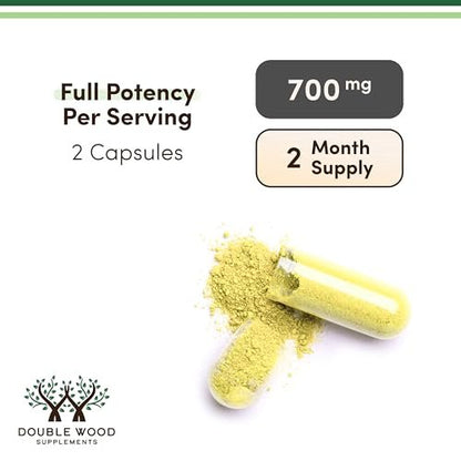Berberin mit Ceylon-Zimt – 120 Kapseln für Stoffwechsel und metabolische Gesundheit, drittanbietergetestet, vegan, nicht-GVO, glutenfrei von Double Wood