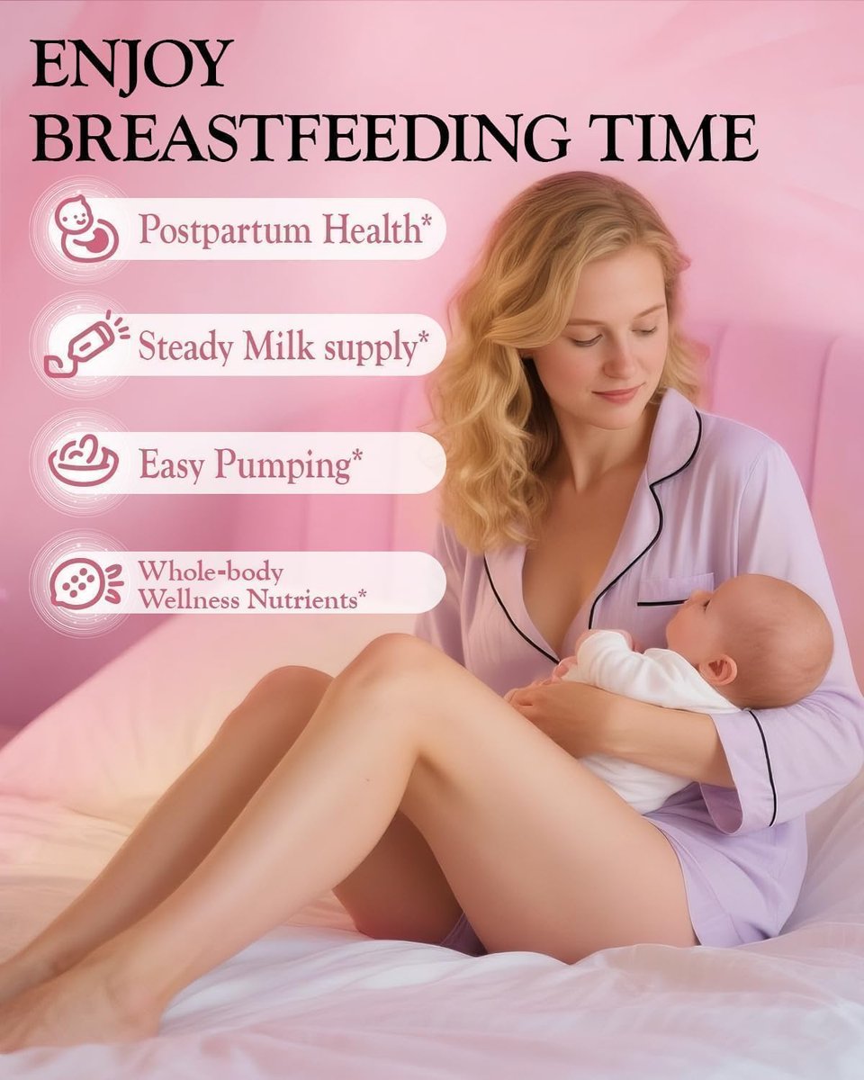 Lactation Support Gummies – Kräutermischung mit Bockshornklee, Moringa & Fenchel – Postnatale vegane Vitamine B12 & D3 – Natürlicher Milchbildung-Booster für stillende Mütter – Himbeergeschmack, 60 Gummis
