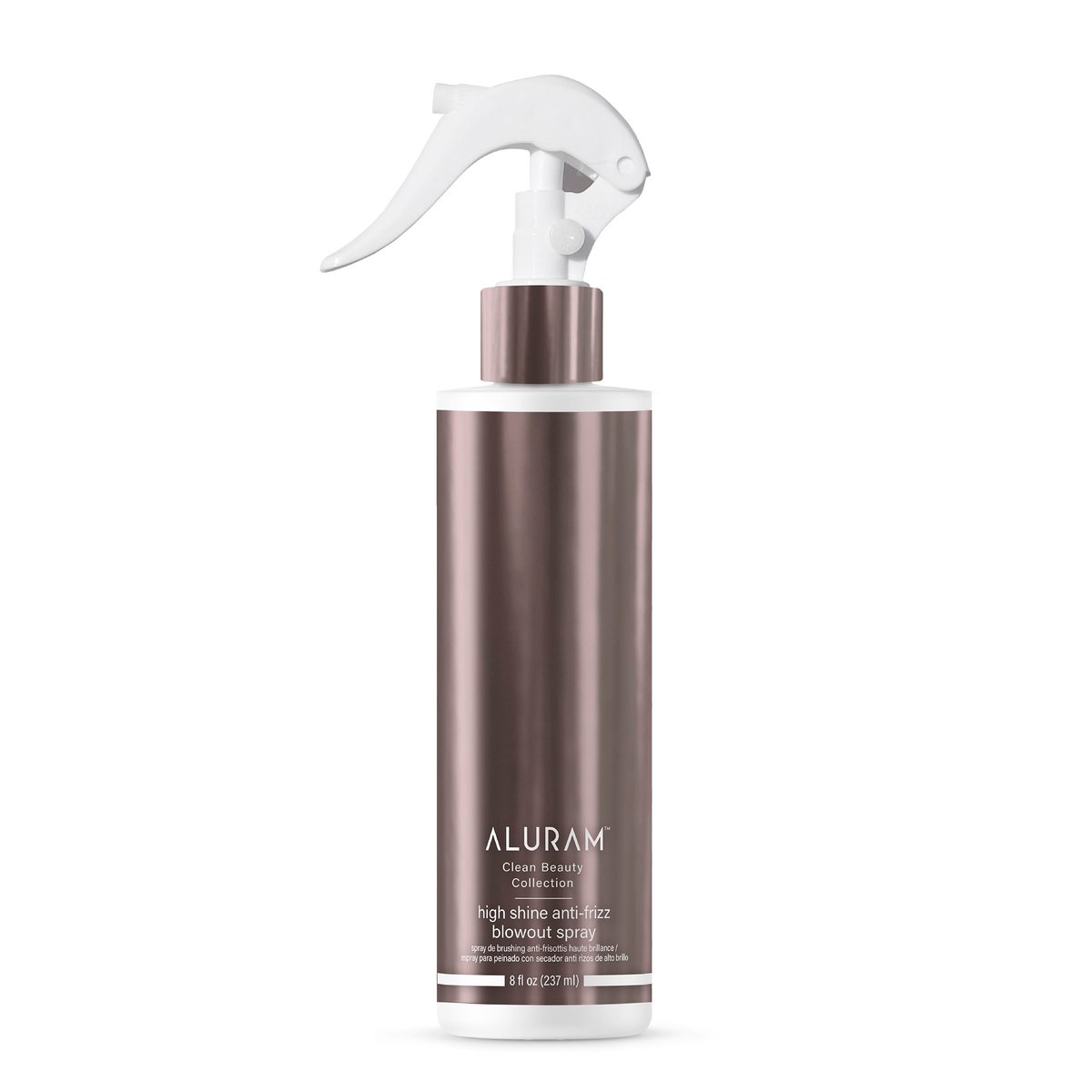 ALURAM High Shine Anti-Frizz Blowout Spray – Hitzaktivierter Stylingnebel mit Anti-Humidity-Schutz, 237 ml