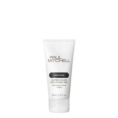 Paul Mitchell Super Clean Sculpting Gel – Fester Halt, maximaler Glanz und Kontrolle für alle Haartypen (75 ml)