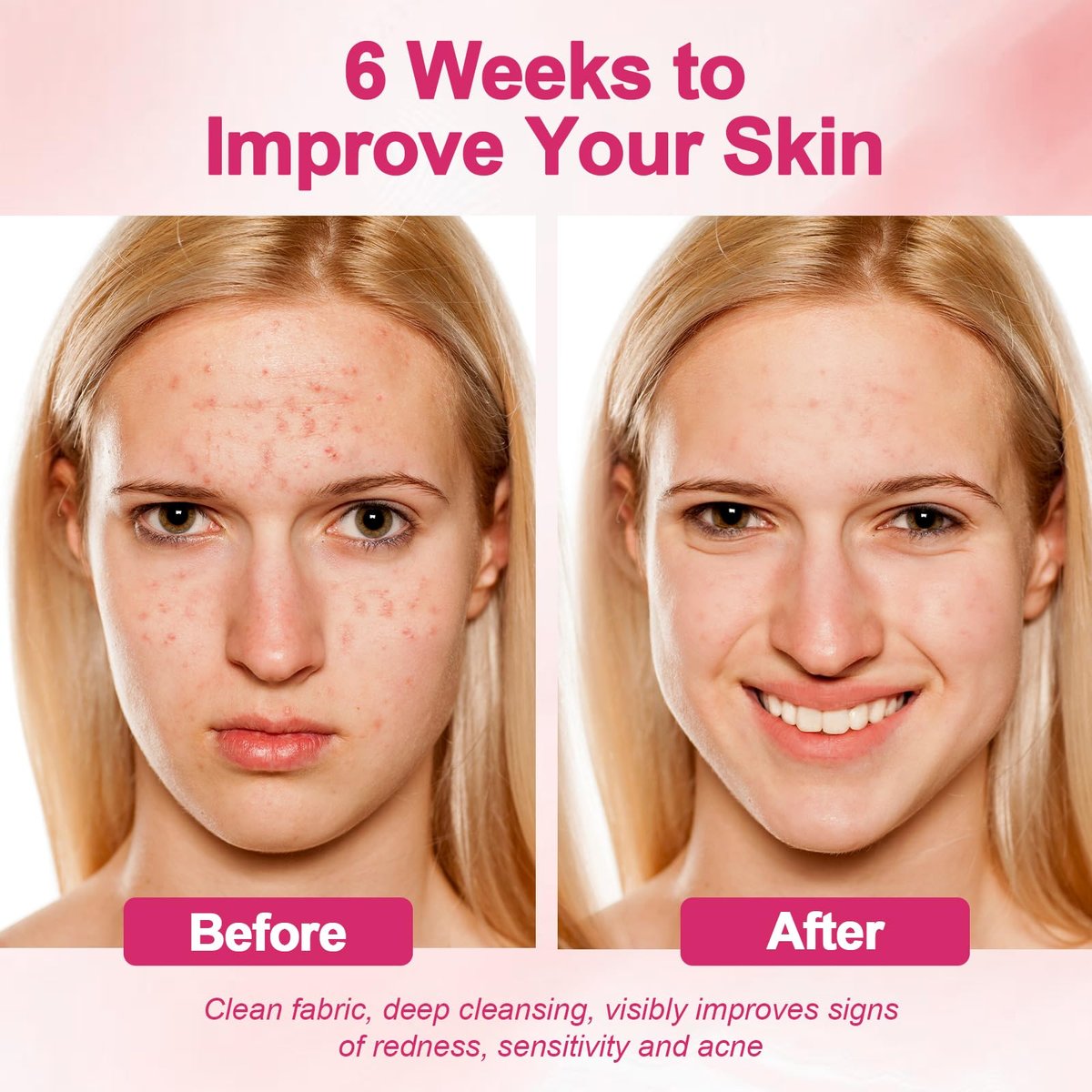 FACEMADE 60 Stück Einweg-Gesichtstücher, 100 % USDA-biobasierte Gesichtstücher, sanfte & dicke Trockentücher für Make-up und saubere Haut